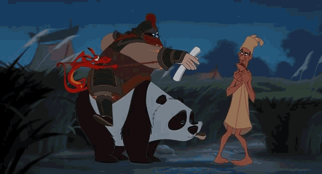 mushu on panda