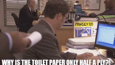 The Office Toilet Paper GIF - TheOffice ToiletPaper Dwight ... The Office Toilet Paper GIF - TheOffice ToiletPaper Dwight ...