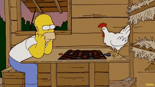 Chicken Checkers Chicken Checkers Homersimpson Discover And Share S