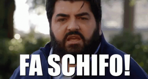 Risultati immagini per gif schifo