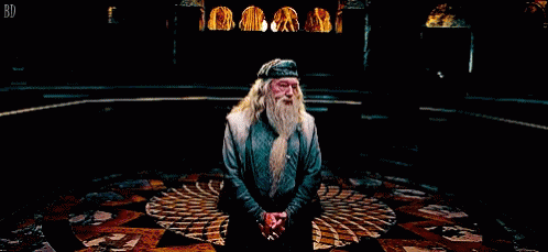 Risultati immagini per albus dumbledore gif
