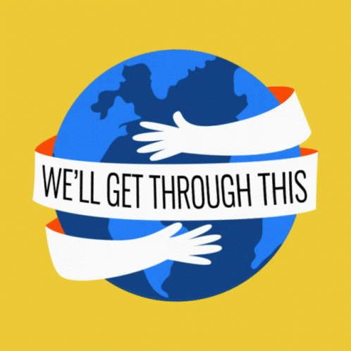 Well Get Through This Earth GIF - WellGetThroughThis Earth Planet -  Descubre & Comparte GIFs