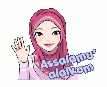 62 Gambar Kartun Muslimah Tersenyum Gratis Terbaru