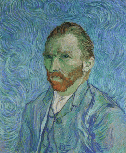 Caras Vincent Van Gogh GIF - Caras VincentVanGogh Painting - Discover &  Share GIFs
