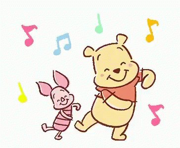Pooh Music GIF - Pooh Music Dance - Discover & Share GIFs