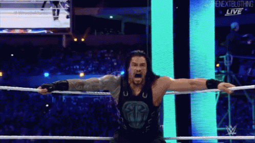 roman reigns spear gif romanreigns spear theundertaker discover