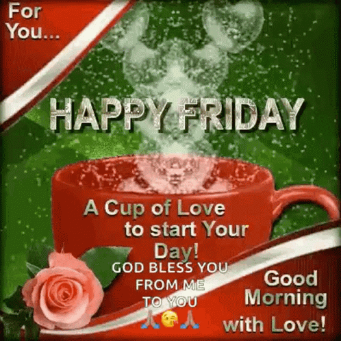 Good Morning Happy Friday GIF - GoodMorning HappyFriday Friday