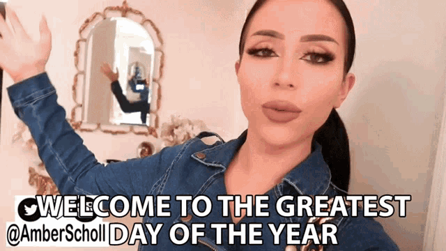 Image: https://media1.tenor.com/images/fa638c42b4319f28c33d37409183490b/tenor.gif?itemid=15995476 Welcome To The Greatest Day Of The Year Welcome One And All GIF - WelcomeToTheGreatestDayOfTheYear Welcome GreatestDayOfTheYear GIFs