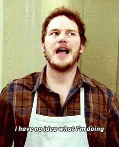 Andy dwyer i have no idea what im doing