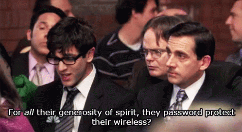 They Password Protect Their Wireless? GIF - MichaelScott SteveCarrell Generosity - Discover & Share GIFs
