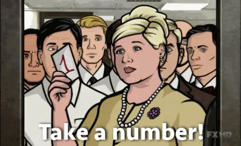 take a number gif