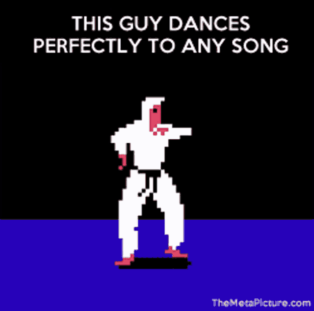 Verwonderend The Meta Picture This Guy Dances Perfectly To Any Song GIF EP-72
