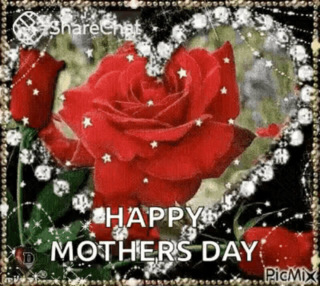 Happy Mothers Day Flowers GIF HappyMothersDay Flowers Sparkles