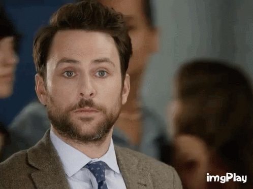 charlie day thumbs up