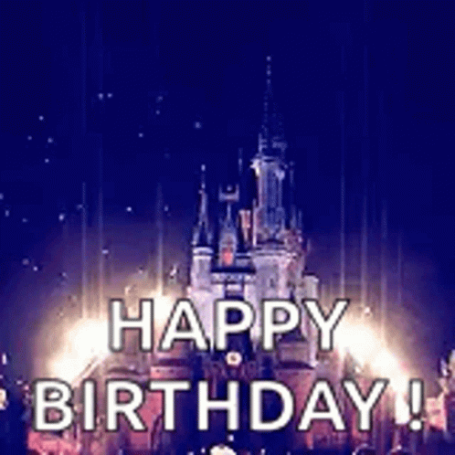 Disney Castles Happy Birthday Gifs