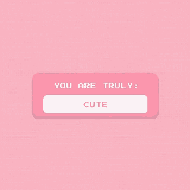 Cute Pink GIF - Cute Pink YouAreTruly - Discover & Share GIFs