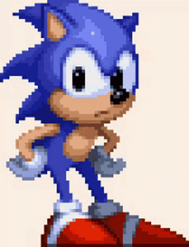 Image result for sonic waiting gif