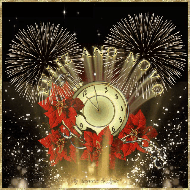 Ano Novo New Year GIF - AnoNovo NewYear Fireworks - Discover ...