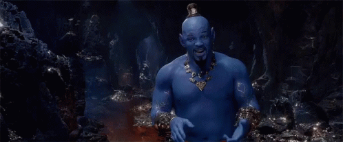 Will Smith Genie Disney's Aladdin 
