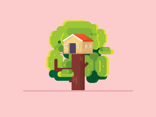 Treehouse Notmygif GIF - Treehouse Tree House - Discover & Share GIFs