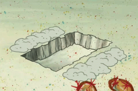 Nope GIF - SpongebobSquarepants Spongebob Bury GIFs