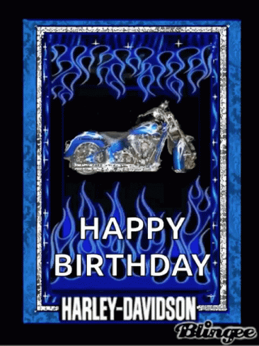 Harley Davidson Happy Birthday GIF - HarleyDavidson HappyBirthday ...