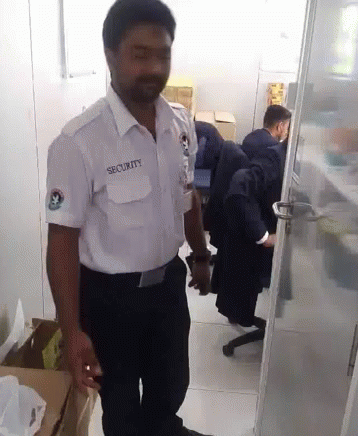 police confused gif police