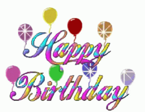 Happy Birthday Balloons GIF - HappyBirthday Balloons Sparkle - Descubre
