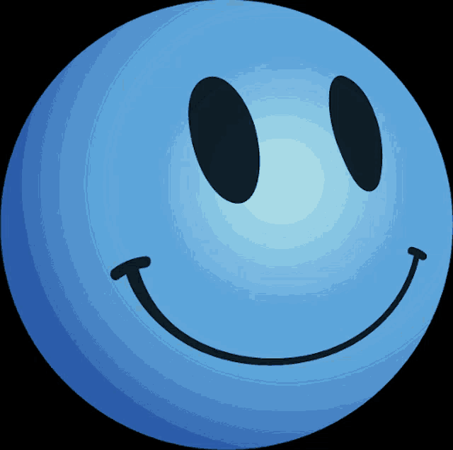 Smiley Blue Blue GIF - Smiley Blue Blue Smile GIFs