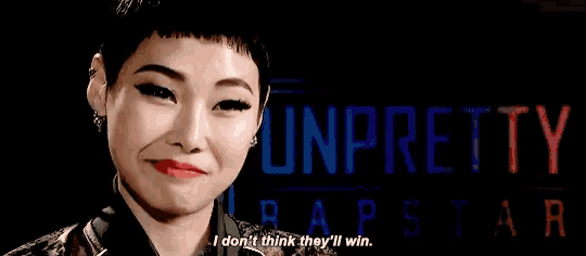 a woman with a very short haircut says i don t think they 'll win .