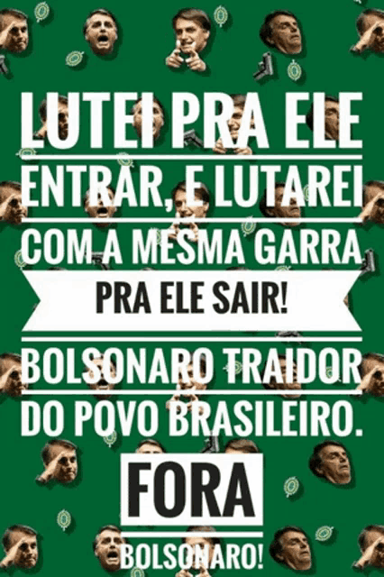 Fora Bolsonaro Jair Bolsonaro GIF - Fora Bolsonaro Jair Bolsonaro Bolsonaro GIFs