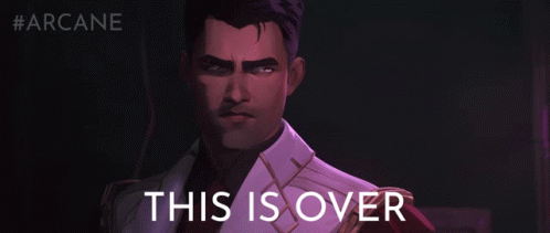 This Is Over Jayce GIF - This Is Over Jayce Arcane GIFs