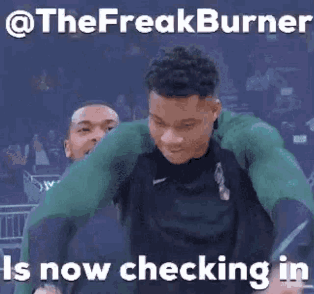 the freakburner is now checking in with a basketball player