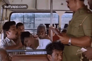 Ticket Checking.Gif GIF - Ticket Checking Vadivelu Comedian GIFs