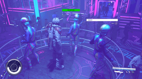 a screenshot of a video game shows a green screen that says danger