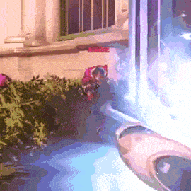 a pixelated image of a person holding a gun and a sign that says freeze