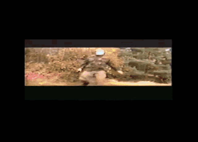 a blurry picture of a person standing in a forest