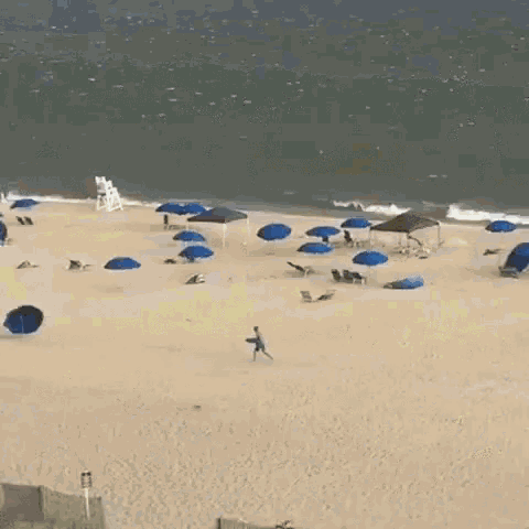 Umbrella Beach GIF - Umbrella Beach Apocalypse GIFs