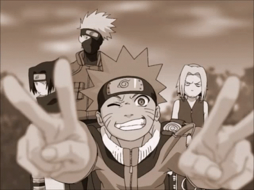 Naruto Team7 GIF - Naruto Team7 Sakura GIFs