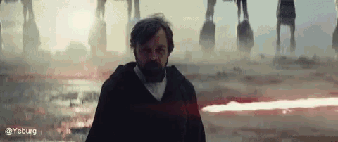 Luke Skywalker Stab GIF - Luke Skywalker Stab Star Wars GIFs