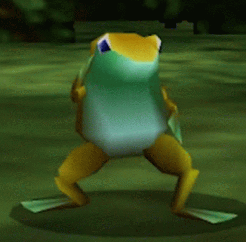 Frog Final Fantasy GIF - Frog Final Fantasy Dance GIFs