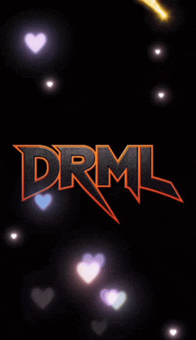 a logo for derrock metal legion with a light coming out of the center