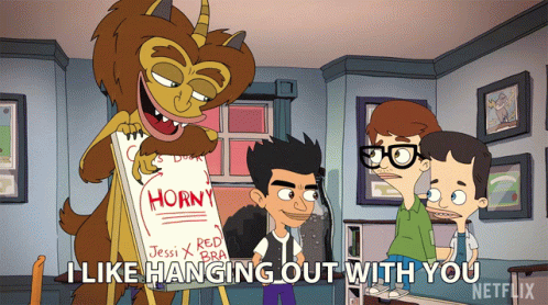 I Like Hanging Out With You Chill GIF - I Like Hanging Out With You Chill Hanging Out GIFs