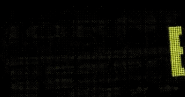 a black background with yellow letters that spell out the word ongion