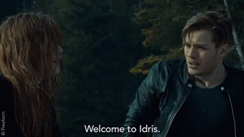 Welcome To Idris Shadowhunters GIF - Welcome To Idris Shadowhunters Clary GIFs