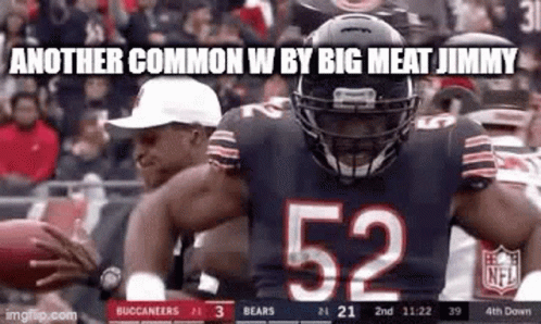 Big Meat Jimmy Chicago Bears GIF - Big Meat Jimmy Chicago Bears GIFs