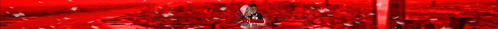 a red background with a few white lines