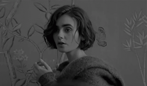 Lily Collins GIF - Lily Collins Shorthair GIFs