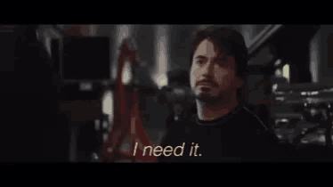 a man says i need it in a dark room
