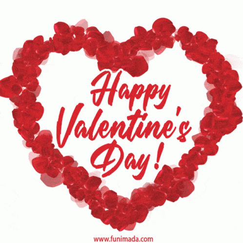 Happy Valentines Day Heart GIF - Happy Valentines Day Heart Text GIFs